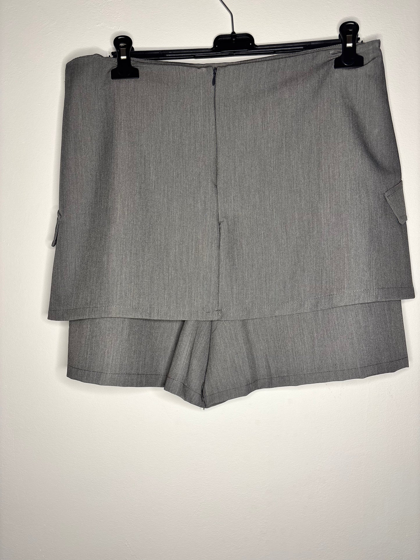 Pantaloncino Cargo Gessato